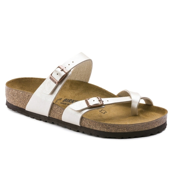 Birkenstock Mayari Graceful Pearl White - Picture 1 of 9